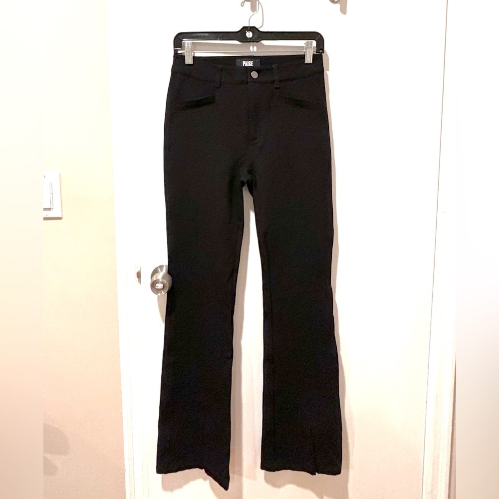 PAIGE Winona Slit Hem dress pant with front slit, new without tag